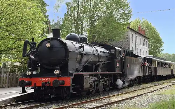 petit train à vapeur d'Anduze